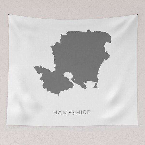 Item preview, Map of Hampshire UK designed and sold by By-Danni-Marie.