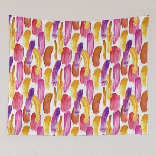 Item preview, Watercolor Brush Stroke Pattern Style designed and sold by Ristinga.