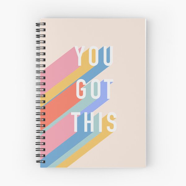 Item preview, You Got This Colorful Typography Illustration designed and sold by Bela Creates.