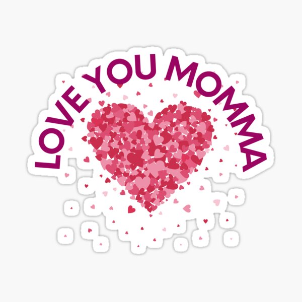 Love You Mum Stickers Redbubble