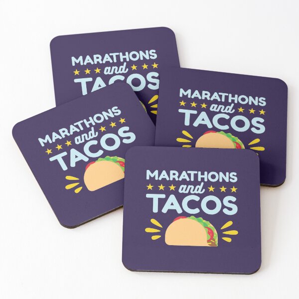 Item preview, Marathons and Tacos Marathon Runner Running  designed and sold by jaygo.