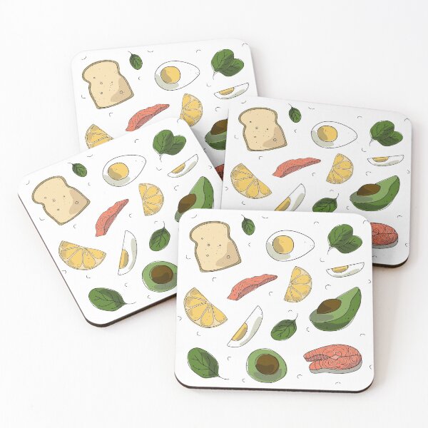 Item preview, Salmon sandwich pattern designed and sold by MarcinkuGreta.