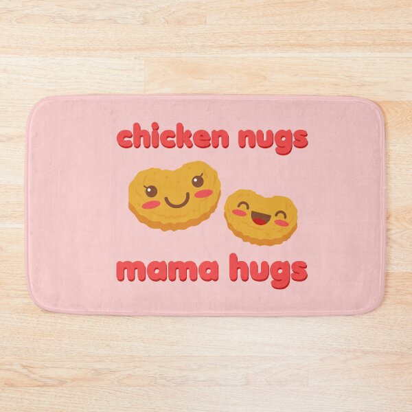 Item preview, Chicken Nugs And Mama Hugs Kawaii Chicken Nuggets designed and sold by gkao.