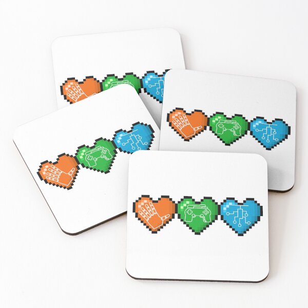 Item preview, GRiP Valentine's Day Logo Tricolor Orange, Green, Blue designed and sold by gripperz.