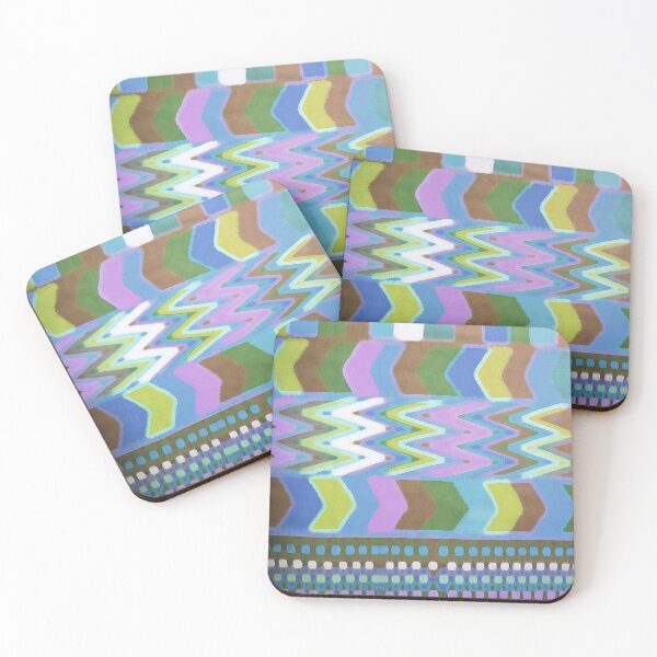 Item preview, hazy zigzags & chevrons designed and sold by alisondexter.