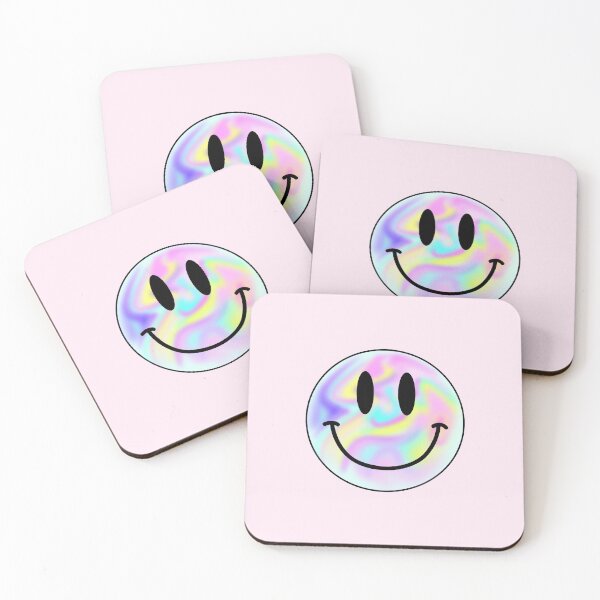 Item preview, Holographic smiley face l grunge designed and sold by Bossin.