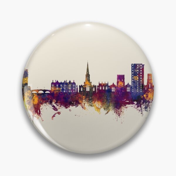 Item preview, Bedford England Skyline designed and sold by ArtPrints.