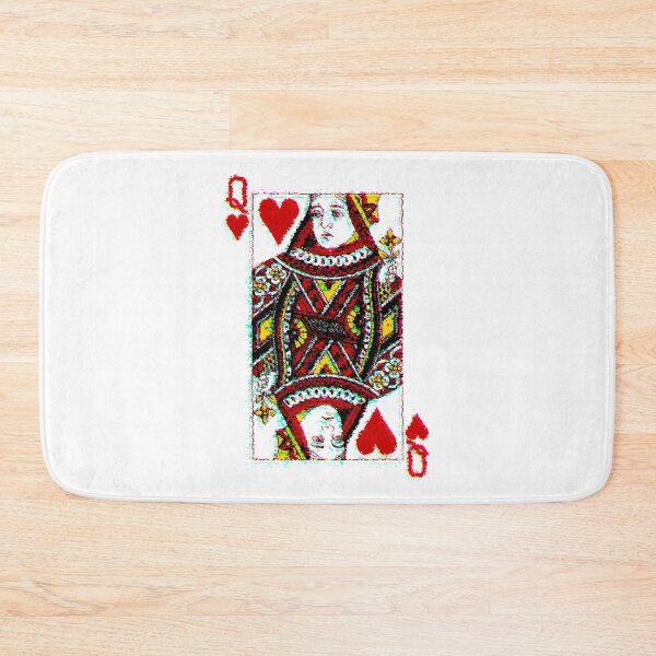 Item preview, TV Static Queen of Hearts designed and sold by Hanhancockk.