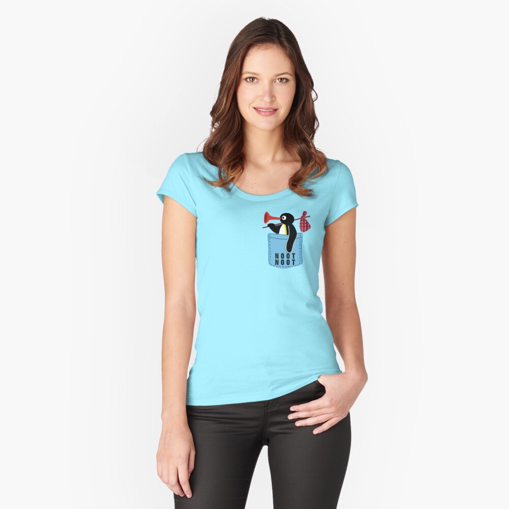 Vista previa del artículo con la obra «Camiseta entallada de cuello ancho», diseñado y vendido por BeepPeepYT.