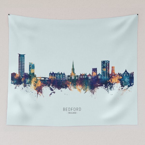 Item preview, Bedford England Skyline designed and sold by ArtPrints.
