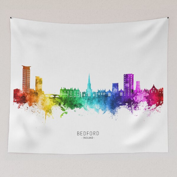 Item preview, Bedford England Skyline designed and sold by ArtPrints.