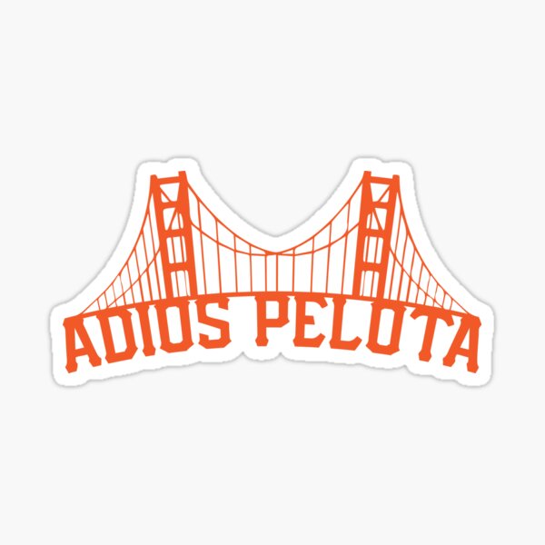 "Adios Pelota" Sticker for Sale by thatDudeAZ89 Redbubble