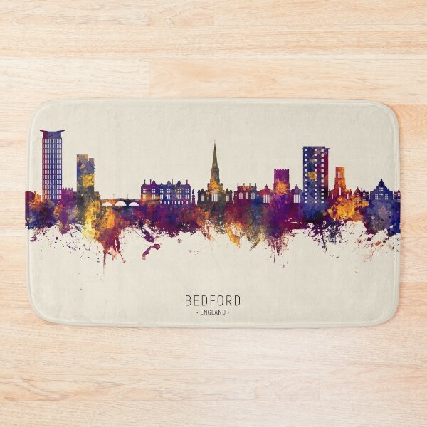 Item preview, Bedford England Skyline designed and sold by ArtPrints.