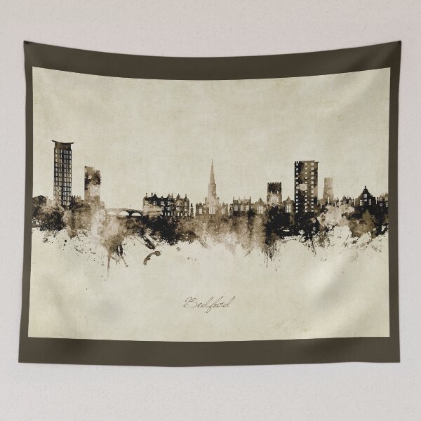 Item preview, Bedford England Skyline designed and sold by ArtPrints.