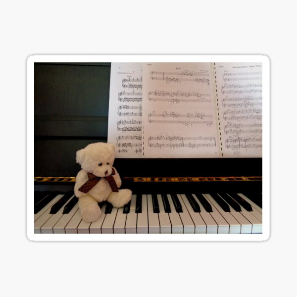 Piano accompanist Sticker
