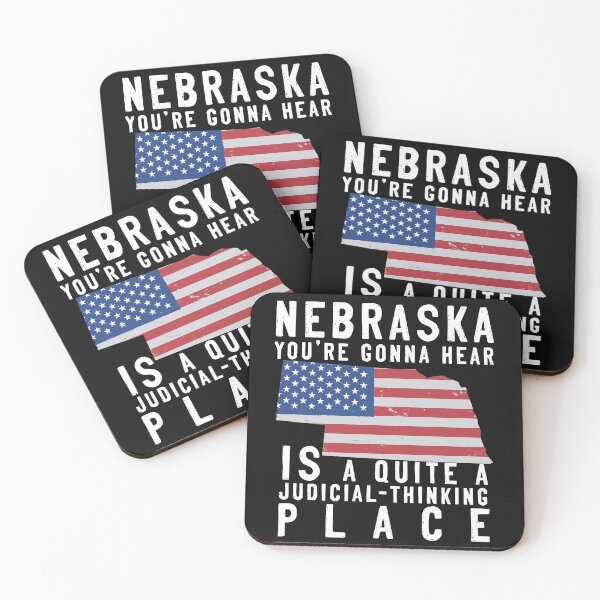 Item preview, Neraska Judicial Thinking Place, Bruce Castor Nebraska, Political Quotes designed and sold by . JustBeUnique ..