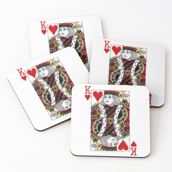 Item preview, TV Static King of Hearts designed and sold by Hanhancockk.