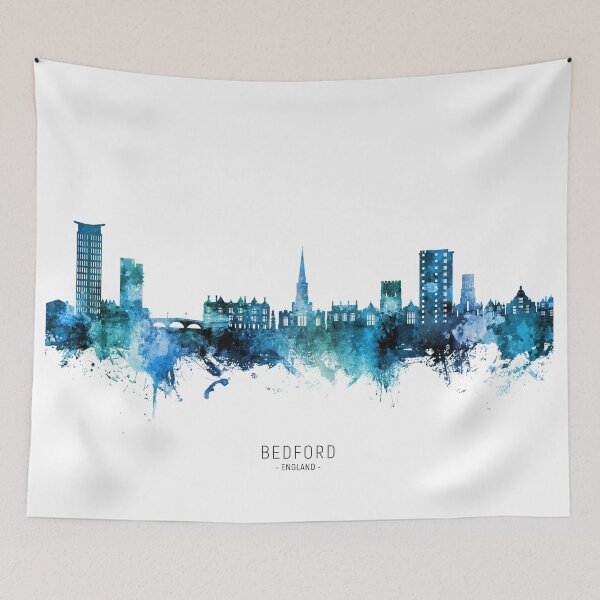 Item preview, Bedford England Skyline designed and sold by ArtPrints.