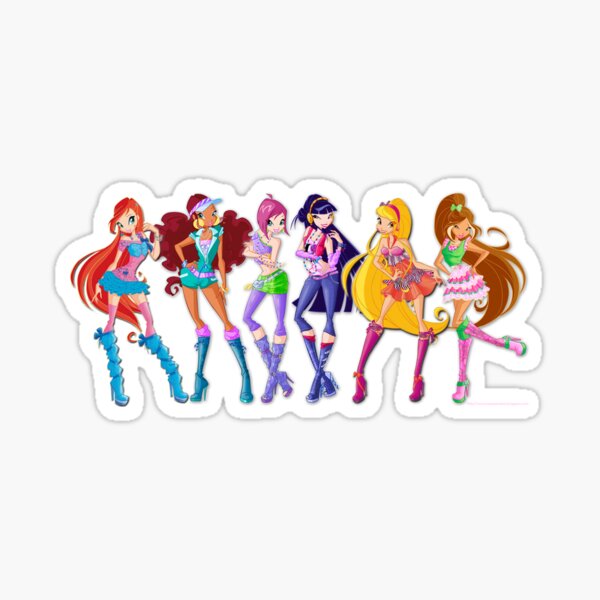 Autocollants Winx Club Sticker