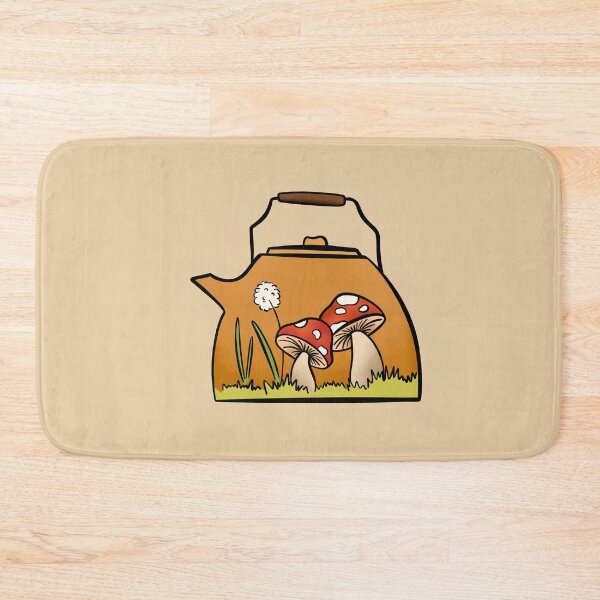 Item preview, Tea Pot Mushrooms Nature designed and sold by trajeado14.