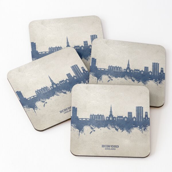 Item preview, Bedford England Skyline designed and sold by ArtPrints.