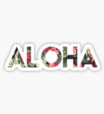 Blumen Aloha Sticker