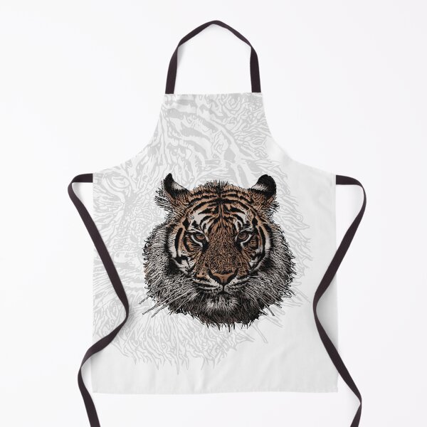 Item preview, tiger head vector illustration designed and sold by ranker666.
