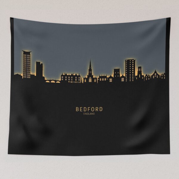 Item preview, Bedford England Skyline designed and sold by ArtPrints.