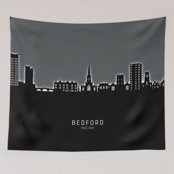 Item preview, Bedford England Skyline designed and sold by ArtPrints.