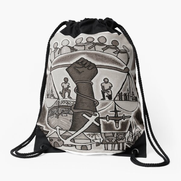 The Journey Drawstring Bag