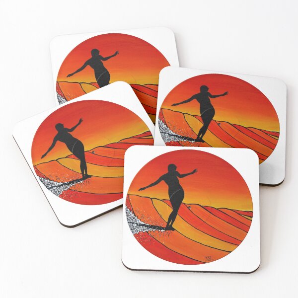 Item preview, Glide Girl Painted on Vinyl - ReoSurf Art designed and sold by David Bell.