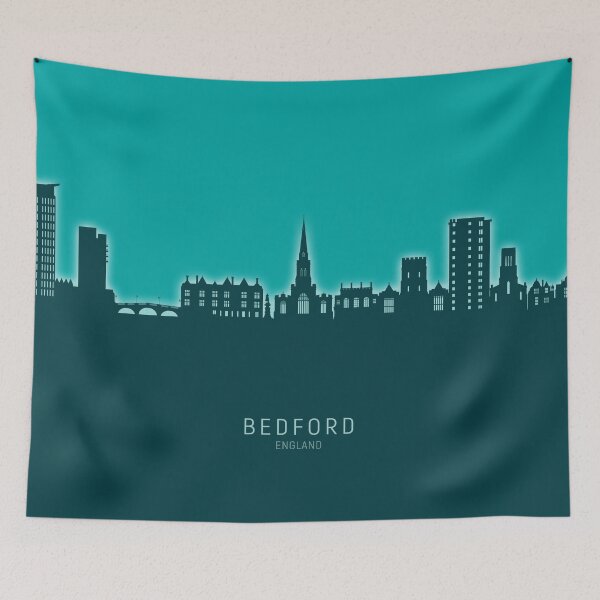 Item preview, Bedford England Skyline designed and sold by ArtPrints.