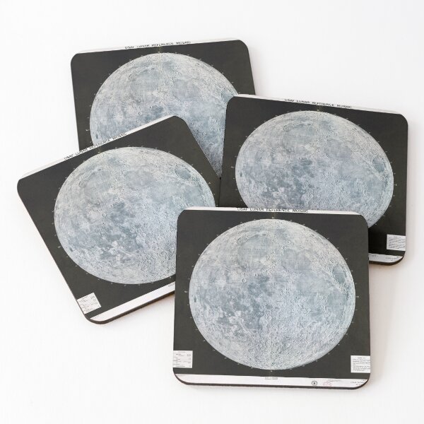 Item preview, Map of the Moon designed and sold by redoARTstore.