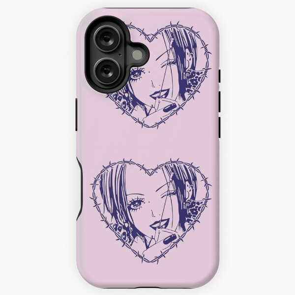 Vista previa del artículo con la obra «Corazón de alambre de púas de Nana Osaki», diseñado y vendido por thePeachPit.