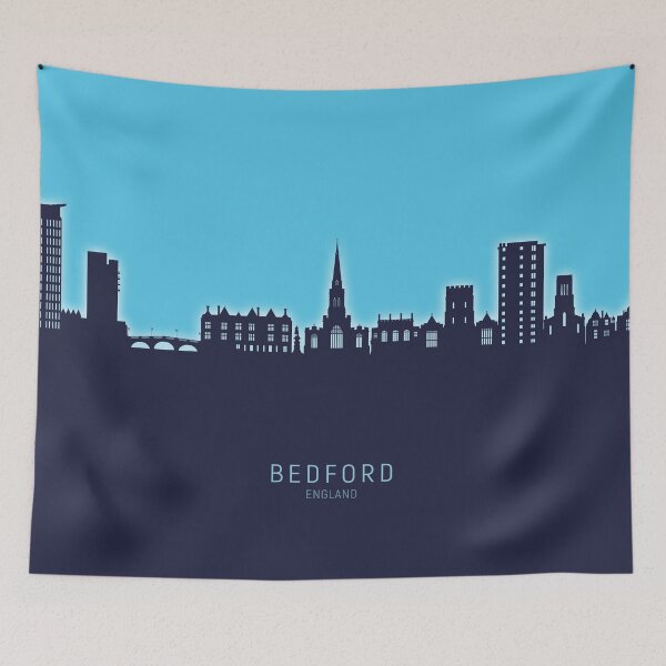 Item preview, Bedford England Skyline designed and sold by ArtPrints.