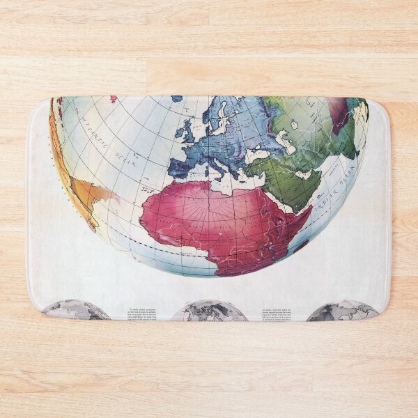 Item preview, Vintage Trans-Orbal Map designed and sold by redoARTstore.