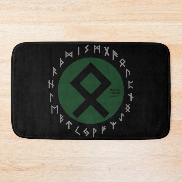 Item preview, Green Othala Futhark Rune Symbol designed and sold by Depic Spirit.