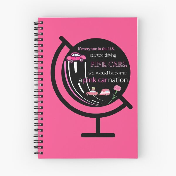 Item preview, Funny play on words Pink Cars designed and sold by Art by Marilynn Methven.