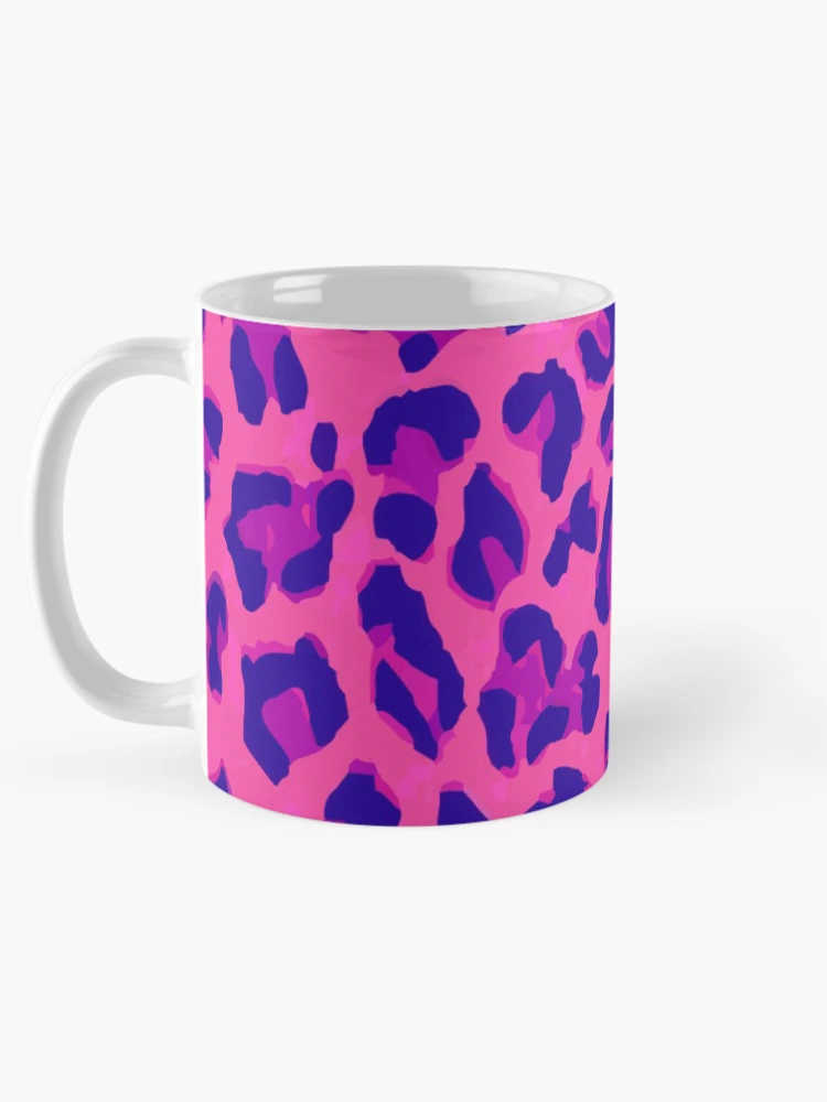 Thumbnail 5 of 6, Coffee Mug, Pink Leopard Pattern Design designed and sold by Rell1970.