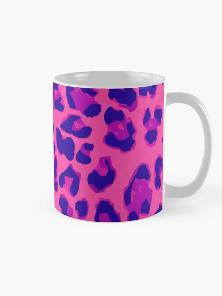 Thumbnail 3 of 6, Coffee Mug, Pink Leopard Pattern Design designed and sold by Rell1970.
