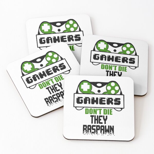 Item preview,  Funny Gaming Quote :Gamers Don't Die  designed and sold by remonss.
