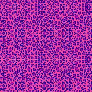 Artwork thumbnail, Pink Leopard Pattern Design by Rell1970