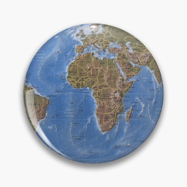 Item preview, Countries World Map designed and sold by redoARTstore.