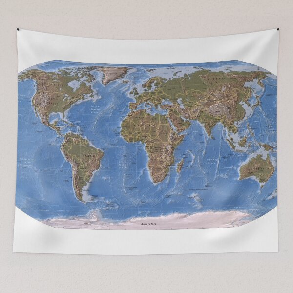 Item preview, Countries World Map designed and sold by redoARTstore.