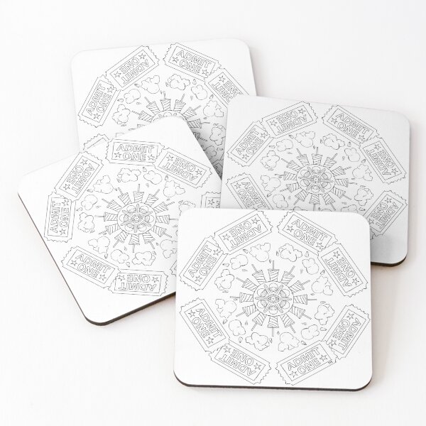 Item preview, Movie Mandala (Lines) designed and sold by werewolfgal.