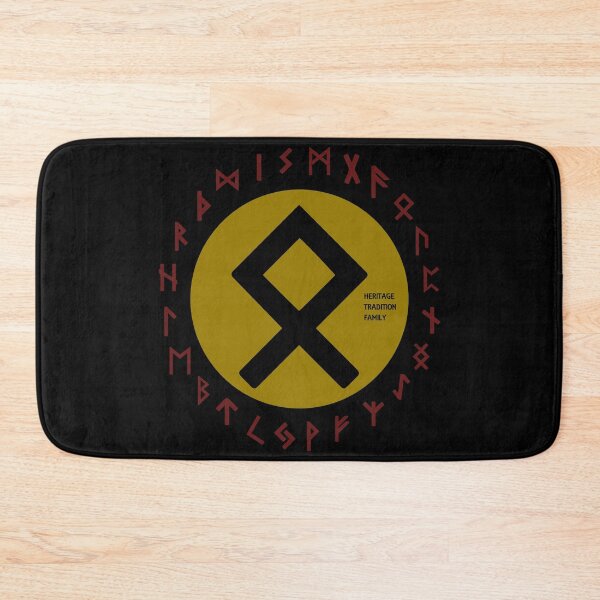 Item preview, Yellow Othala Futhark Rune Symbol designed and sold by Depic Spirit.
