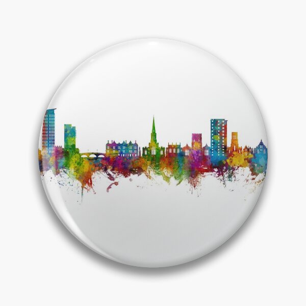 Item preview, Bedford England Skyline designed and sold by ArtPrints.