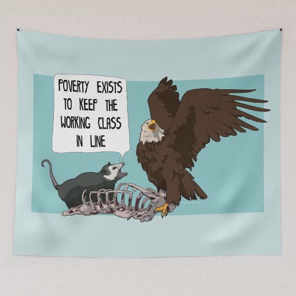 Item preview, Possum on Poverty designed and sold by SmartDirty.