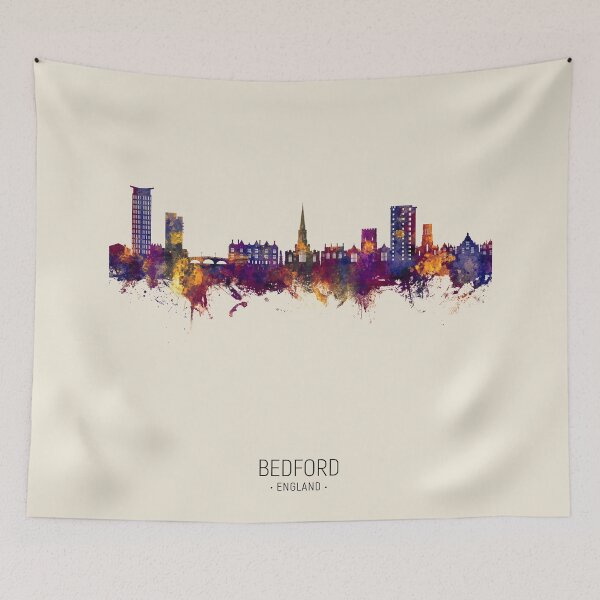 Item preview, Bedford England Skyline designed and sold by ArtPrints.