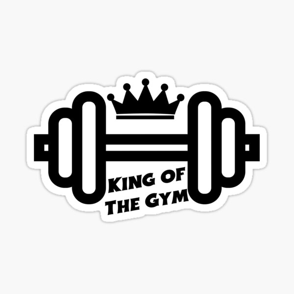 Download Gym King Stickers Redbubble